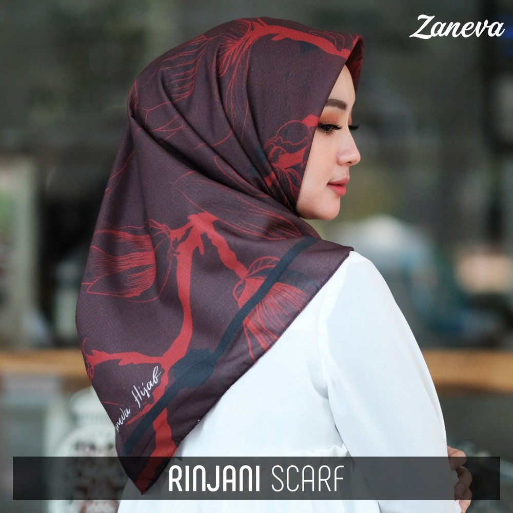 Scarf by Zaneva Hijab l FREE HIJAB POLOS