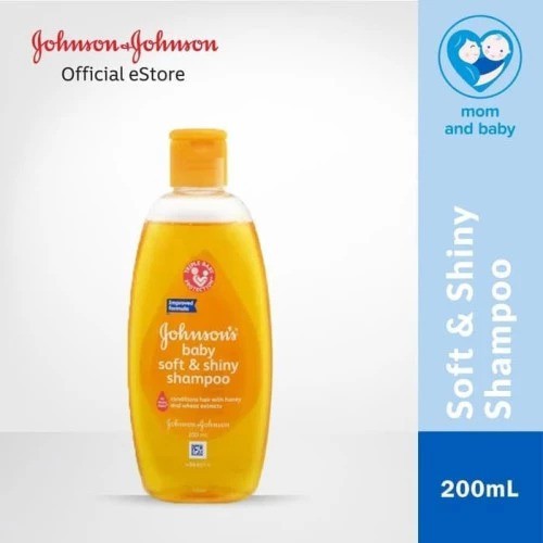 JOHNSONS BABY SOFT SHINY SHAMPOO 200ML / SHAMPOO BAYI