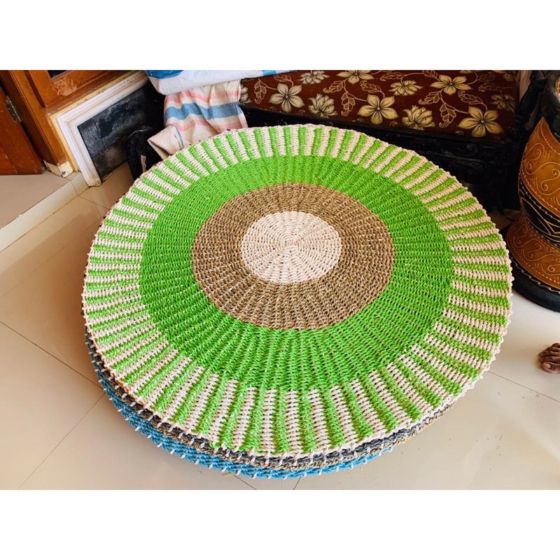 HOMEDECOR / karpet rug hijau 120 cm