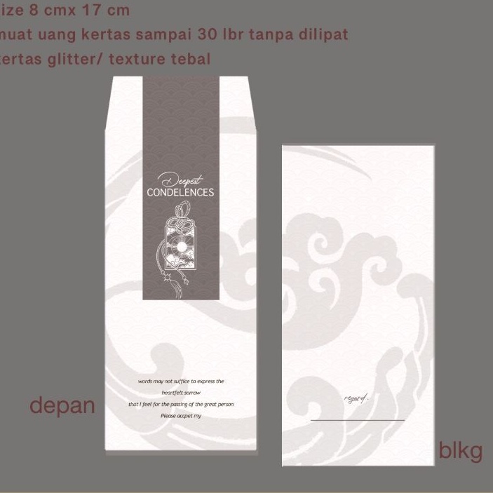 

Amplop dukacita ( free custom nama ( harga untuk 1 pack isi 8 bh)