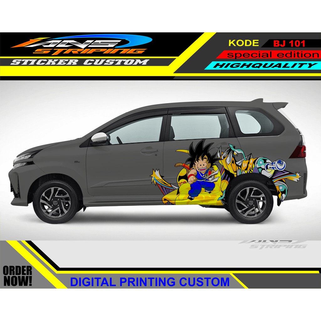 DECAL STICKER TOYOTA AVANZA XENIA