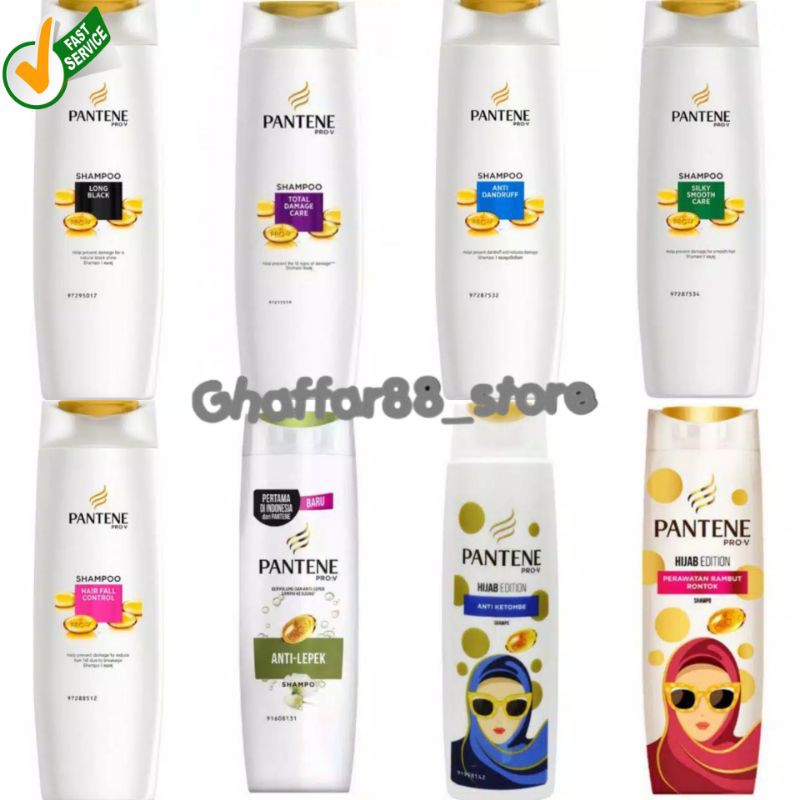 Pantene Shampoo All Variant 135ml | Shopee Indonesia