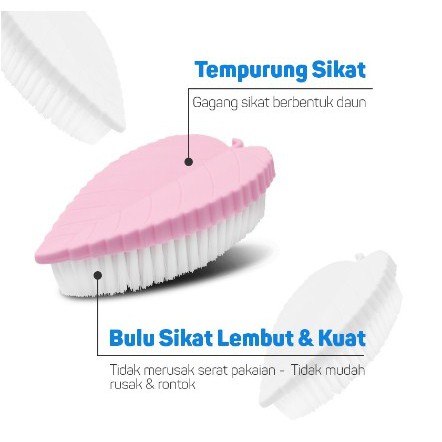 BAGUS Sikat Baju / Leaf Brush 957