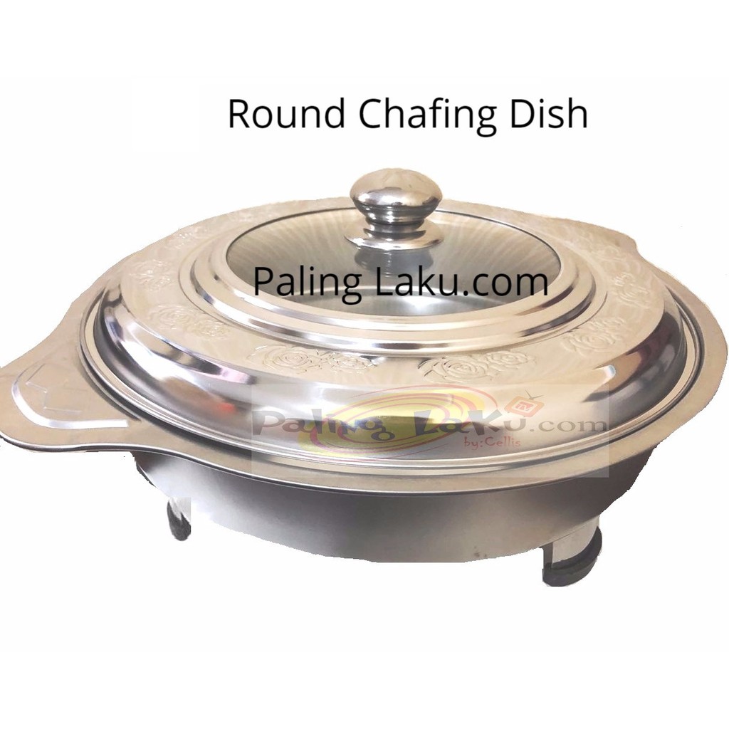 Paling Laku Prasmanan Bulat + Tutup kaca