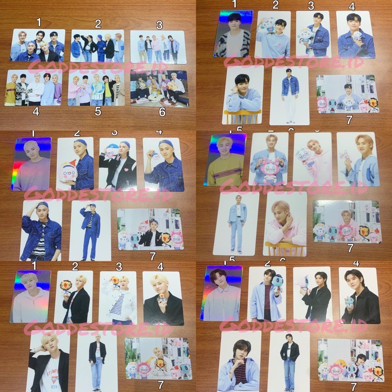 [READY] SPOONZ x NU’EST Photocard PC Official Nuest JR Aron Baekho Minhyun Ren Jonghyun Dongho Mingi