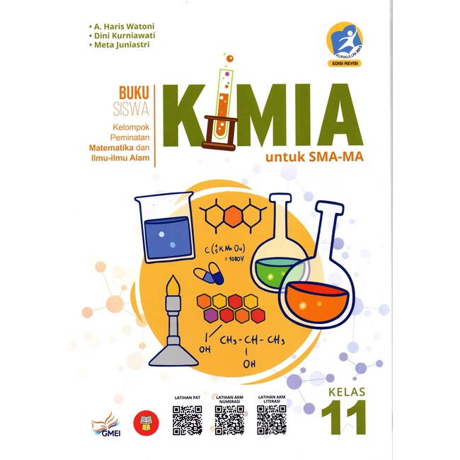 Best Seller Yrama Widya - Sma/Ma Kls.Xi Kimia : Buku Peminatan Mipa Premium K13-R Original