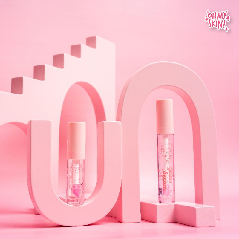 [DIST.MEDAN][BUY 1 FREE 5 GIFT]LIP AND DAN GLOSS 4 GRAM HYDRATING SERUM OHMYSKIN OFFICIAL/ LIP SERUM OHMYSKI