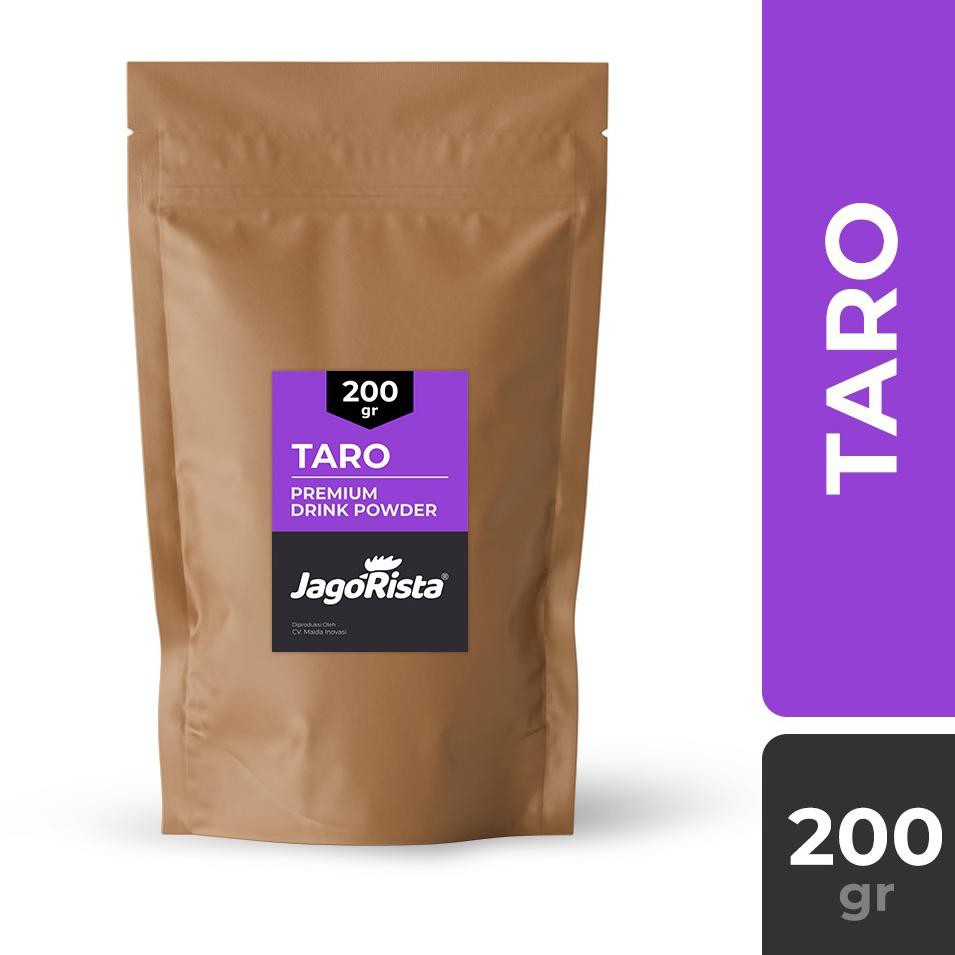 

L4ngsung Kir1m,,200gr Jagorista Taro Premium Bubble Drink Powder |Diskon...,,!