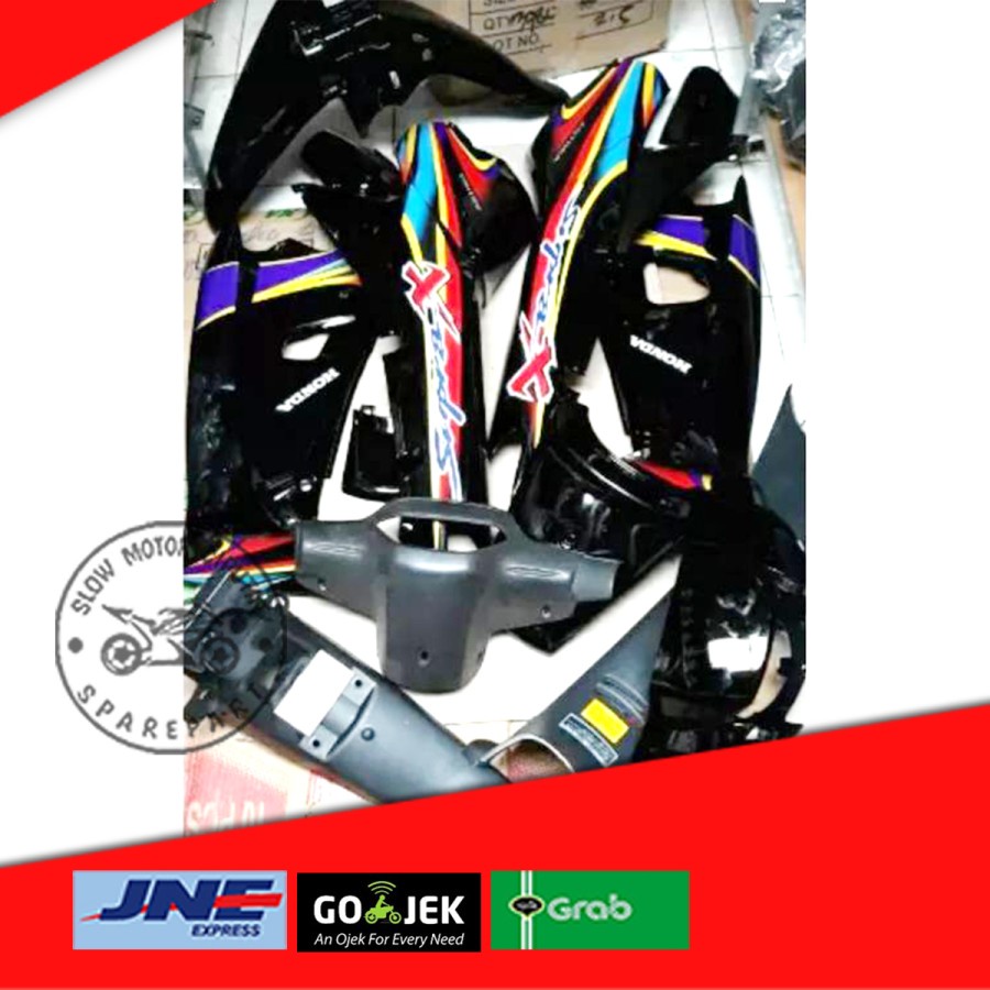 COVER BODY HONDA SUPRA X LAMA FULL SET