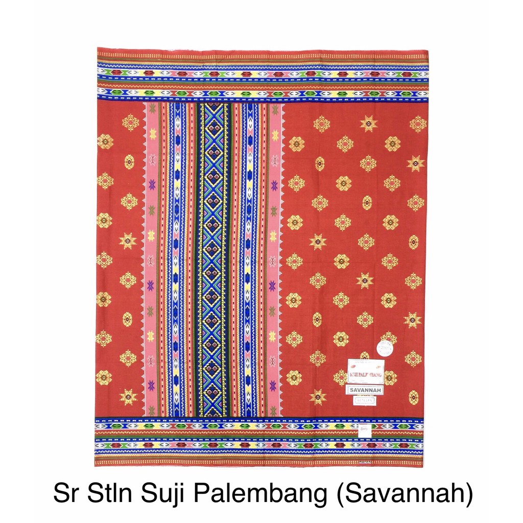 Grosir 5pc - Kain Sarung Setelan Prada Suji Palembang Savannah