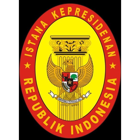 logo istana kepresidenan logo bordir istana kepresidenan