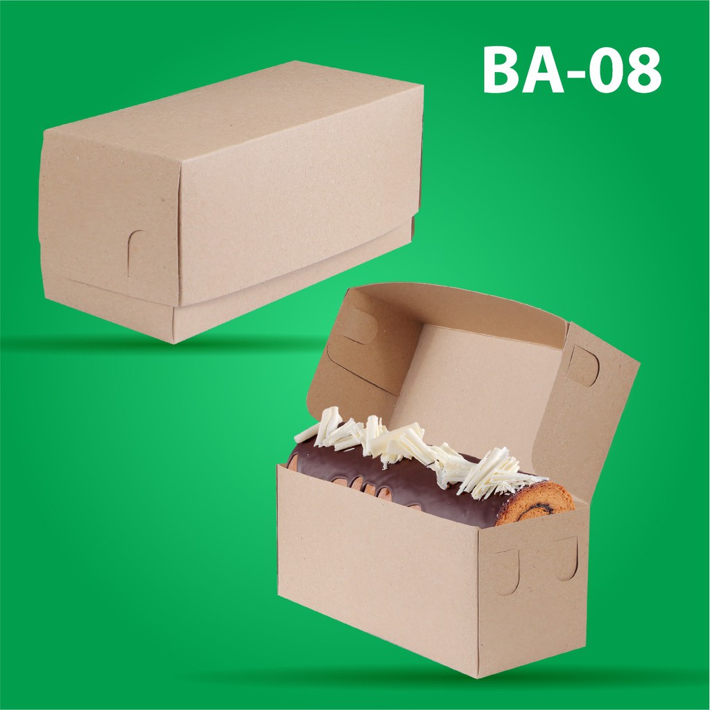 Box Roti Bakar Dus Roti Bakar Dus 22x10 (B8K3-Non Laminasi)