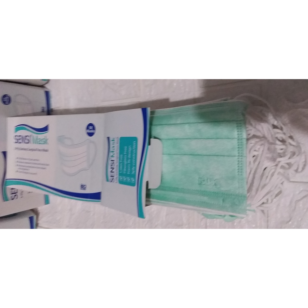 Masker sensi earloop harga per box isi 50pcs