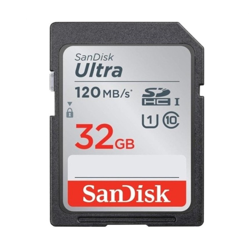 SD Card SanDisk Ultra SDHC 32GB 120MB/s (SDSDUN4-032G-GN6IN)