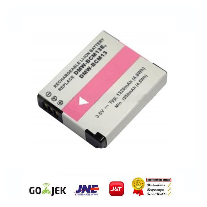 Promo Asuransi Battery-Baterai Panasonic Dmw-Bcm13- For Lumix Ft5/Tz-40 Murah