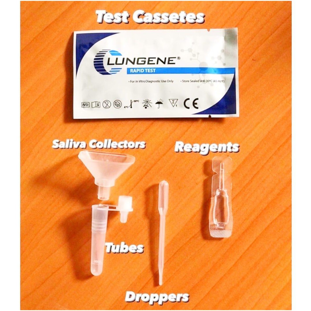 Antigen Saliva / Test Antigen Air Liur Tes Covid
