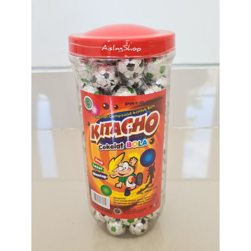 

Kitacho Cokelat Bola (100×5gr)