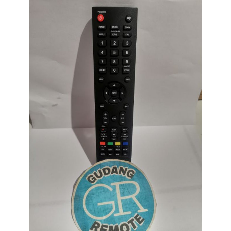 Remote remot TV coocaa LCD LED