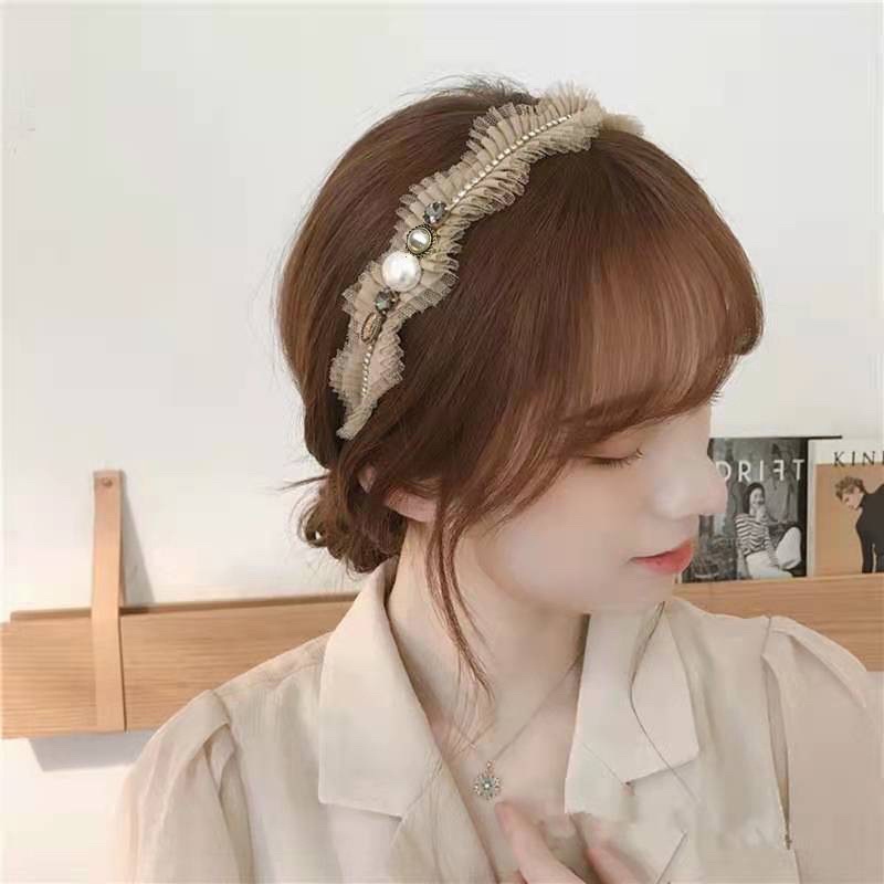 Bando- 130/Bendo FASHION/Premium Bandana  Simpul Twist Elastis Ala Korea Untuk Wanita