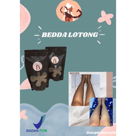 BEDAK LOTONG / BEDDA LOTONG / LULUR BEDDA LOTONG ORIGINAL BUGIS / LULUR VIRAL