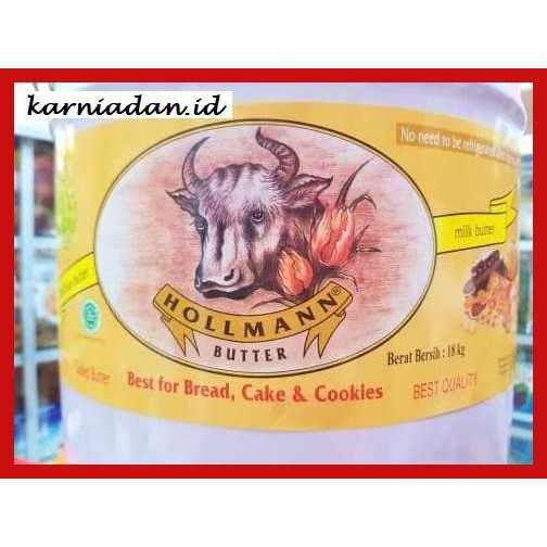 

Rettubagetnem- Hollmann / Hollman / Holman Butter / Mentega Repack 500Gr - Dus -Asli-Slii.