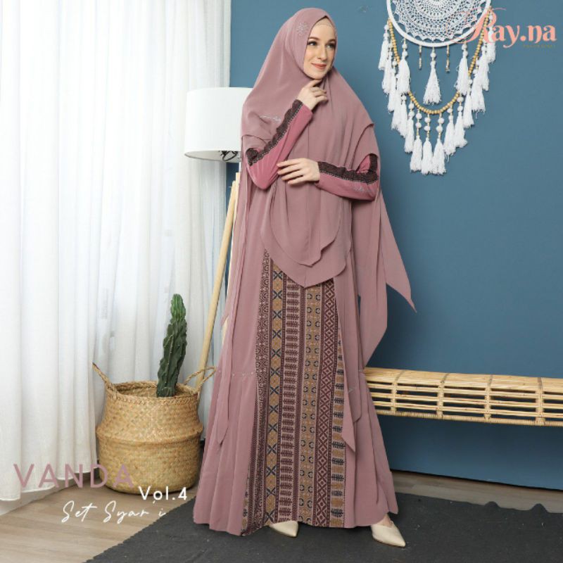 Vanda set syari vol 4 by Rayna
