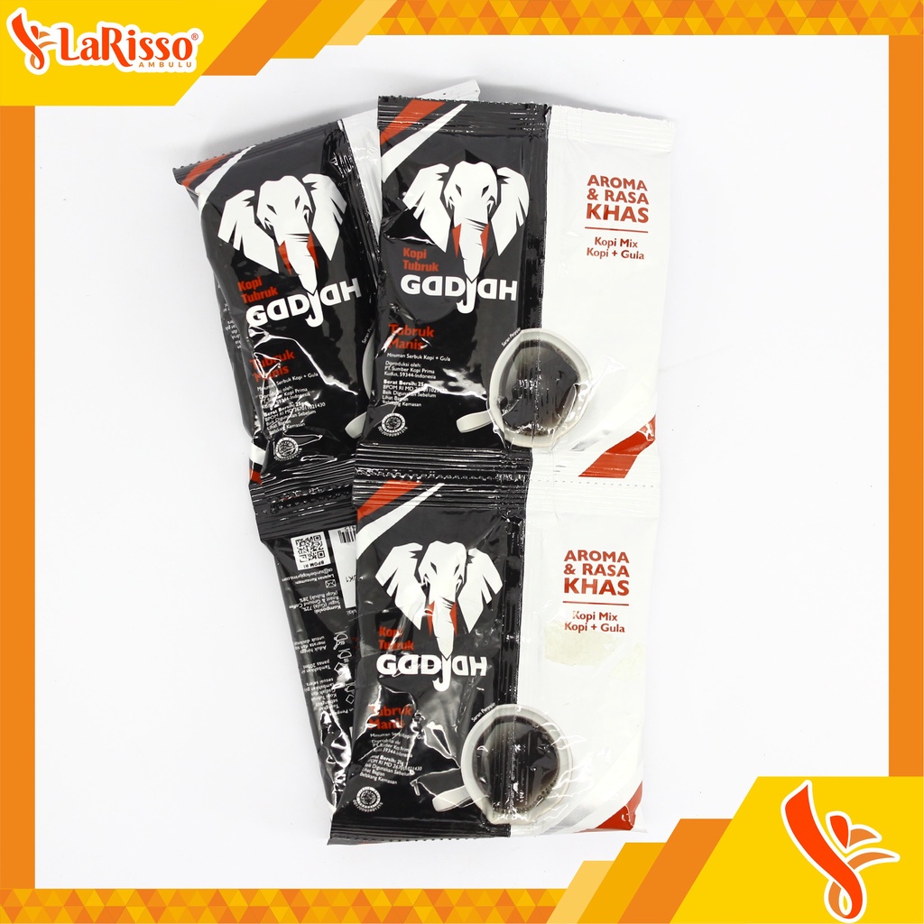 

KOPI TUBRUK GADJAH MANIS 10X25GR SACHET