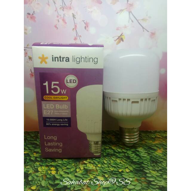 Lampu LED Kapsul 15 Watt random