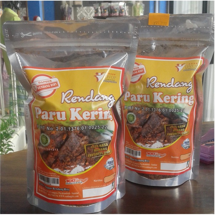 

RENDANG PARU KERING