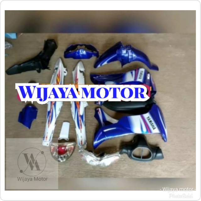 Coverbody full set bodi halus kasar plus headlamp dan stoplamp Jupiter Z 2005
