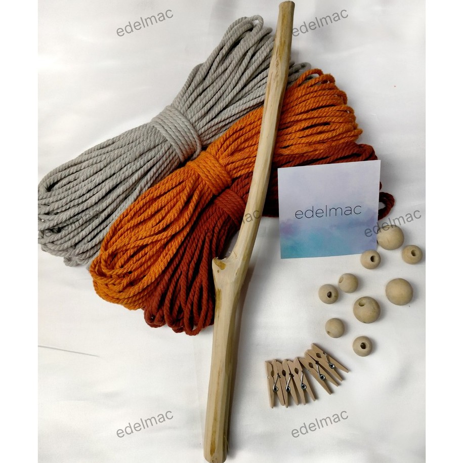 DIY Paket edelmac Macrame Kit Picture | Photo Wall Hanging Decor