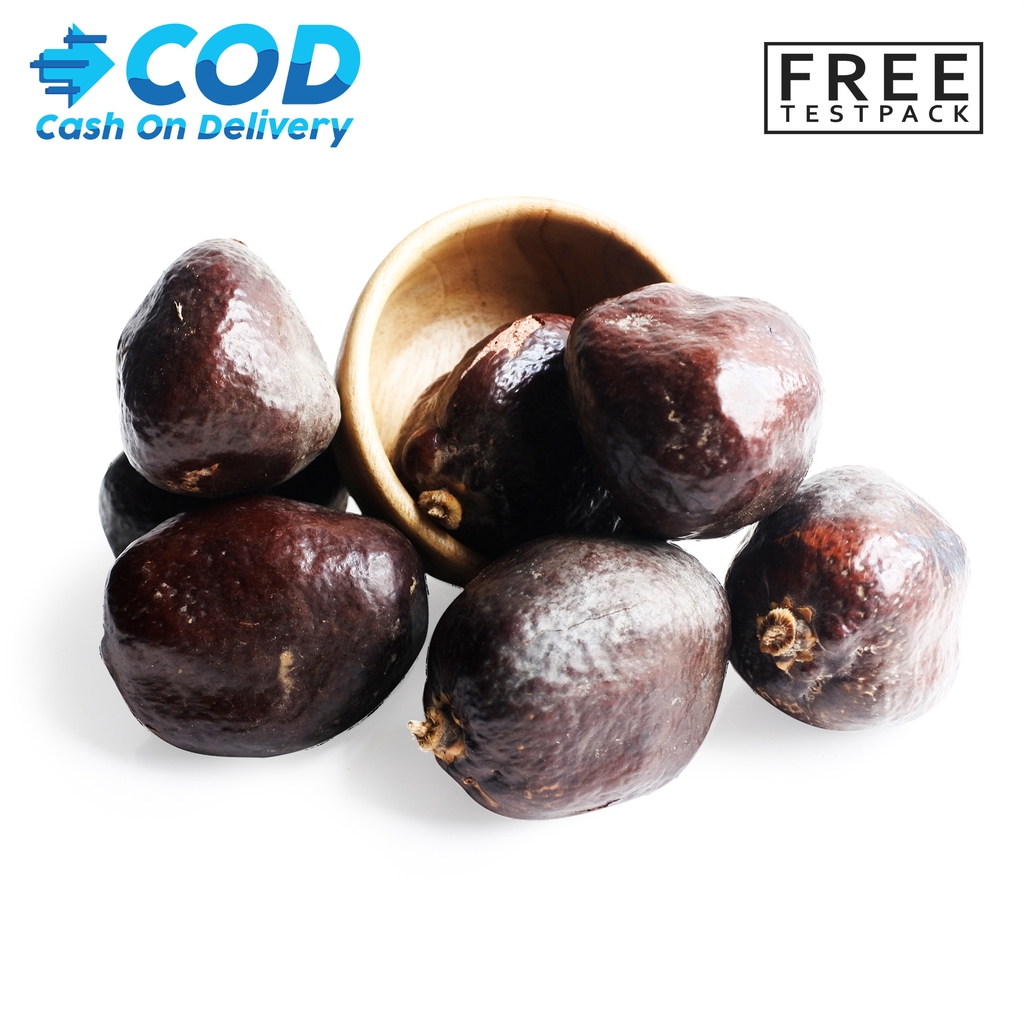 

1 kg Buah Zuriat Madinah / Doum Hitam Pekat Asli Free Test pack Untuk Program hamil