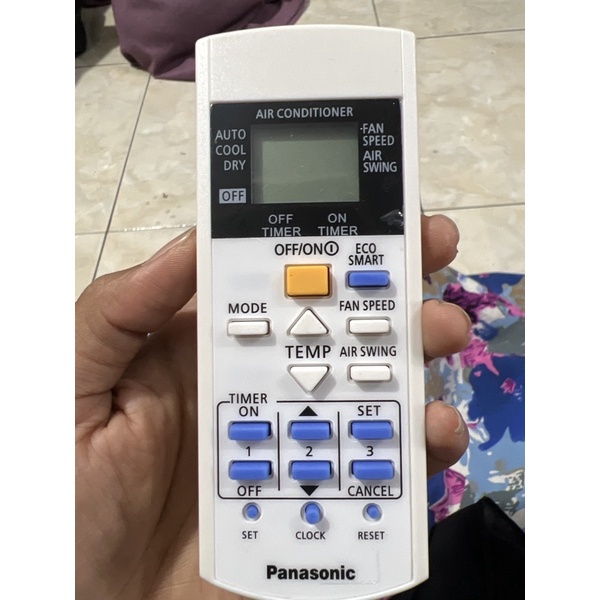 REMOTE REMOT AC PANASONIC A75C4155 A75C3996 ECO SMART ORIGINAL PABRIK