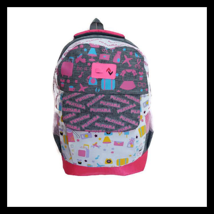 CUTE THEME GIRLS SCHOOL BAG TAS RANSEL SEKOLAH ANAK PEREMPUAN MURAH - FUCHSIA KODE 449