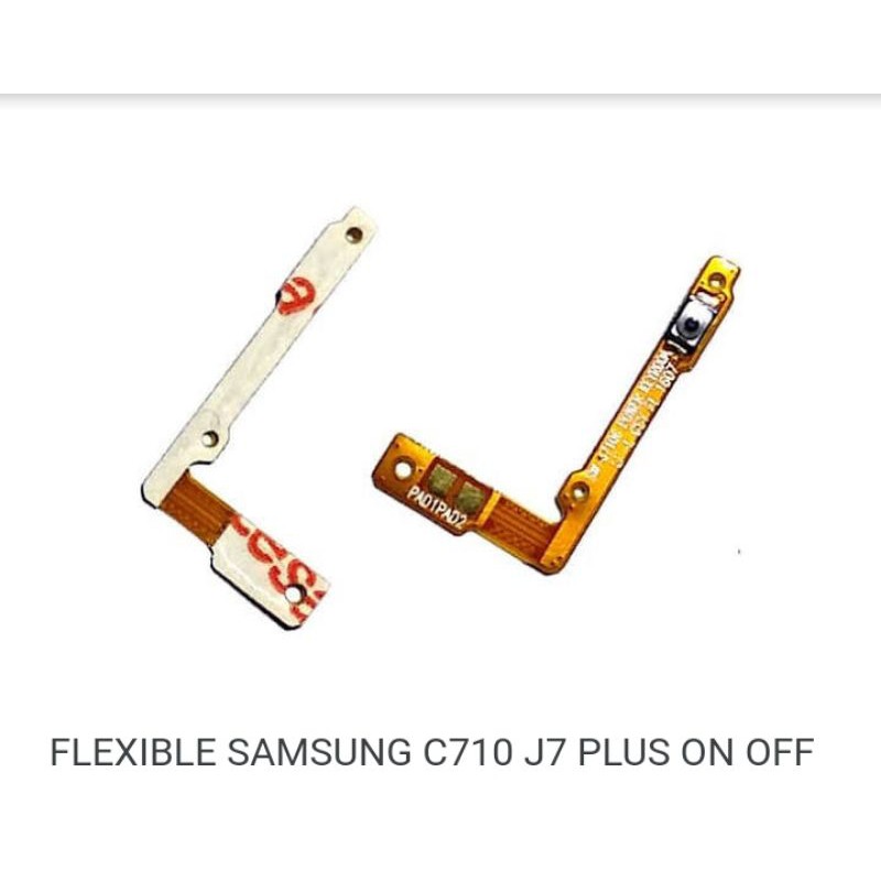 flexible on off samsung j7 plus / j7+