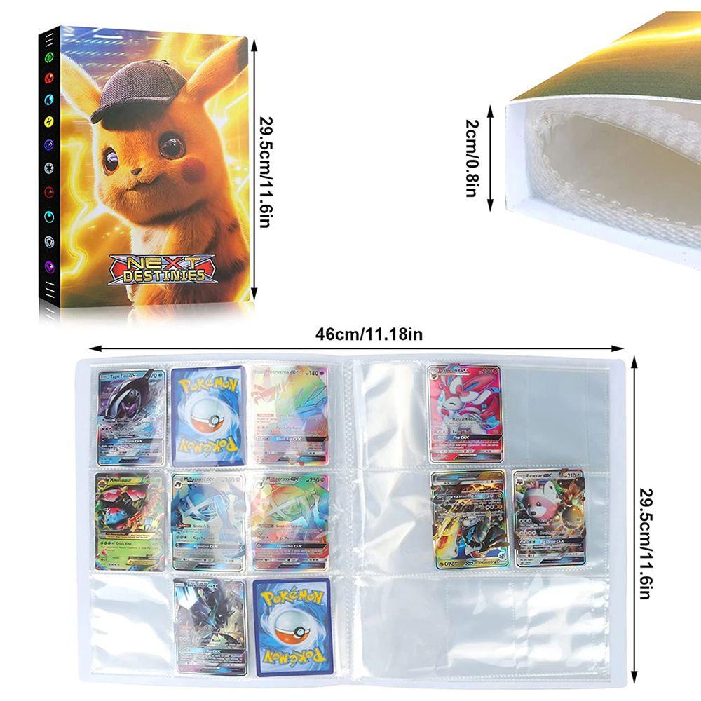 Augustina Buku Album Game Card Pokemon 9 Saku 432 Untuk Hadiah Anak