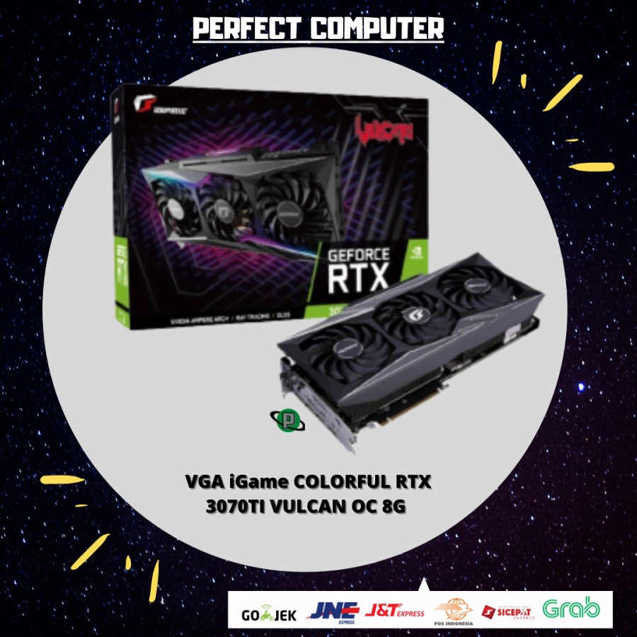 VGA IGAME COLORFUL RTX 3070TI VULCAN OC 8G GEFORCE RTX 3070 TI