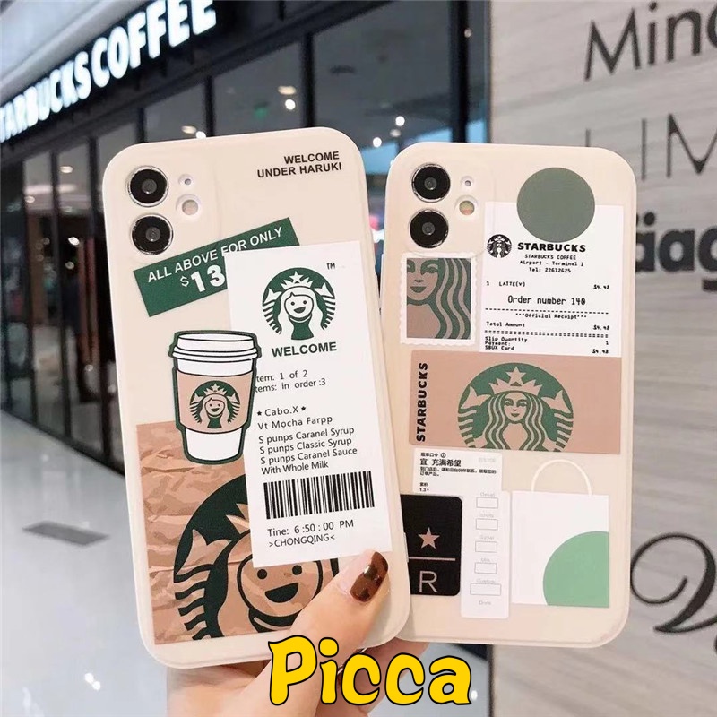 Soft Case Bahan TPU Motif Kopi Untuk Infinix Smart 6 5 4 3 Plus Note10 8 Infinix Hot 10 10T 11 11s 9 10T 10s Play S4