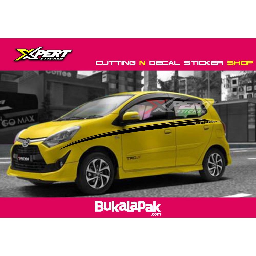 Cutting Sticker Agya Ayla Stiker Agya Ayla Striping Mobil Murah