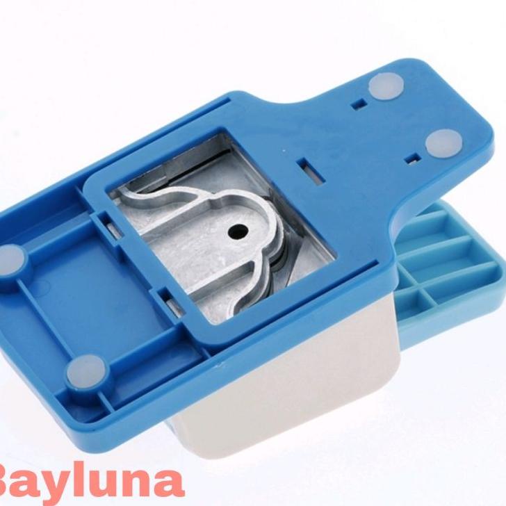 

[KODE BQEV0] Tag Puncher Bookmark Embossing Gift Hang Tag Paper Punch 3 size in 1