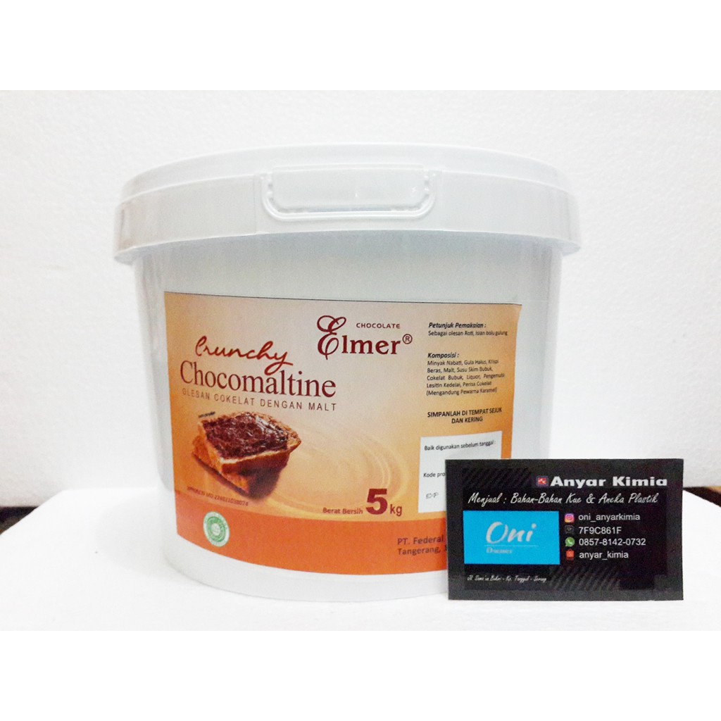 

Elmer Chocomaltine Coklat + Crunchy @5kg