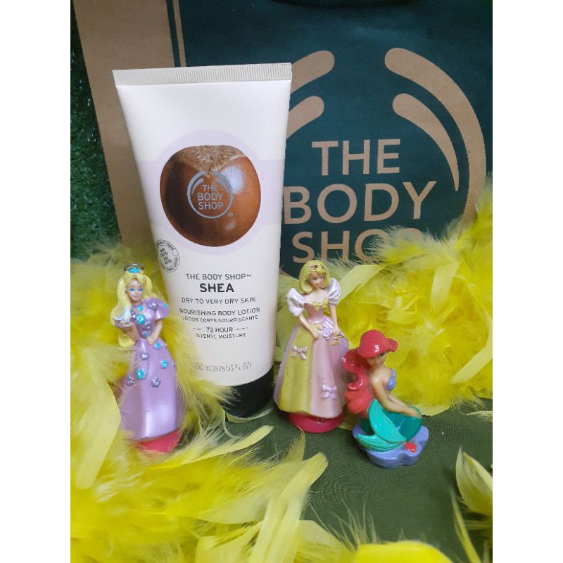 THE BODY SHOP SHEA BODY LOTION 200ML / SHEA NOURISHING BODY LOTION 200ML
