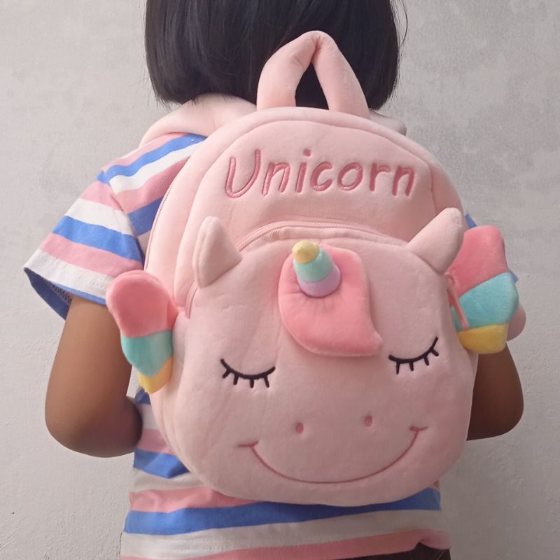 Tas Unicorn tas sekolah anak Paud