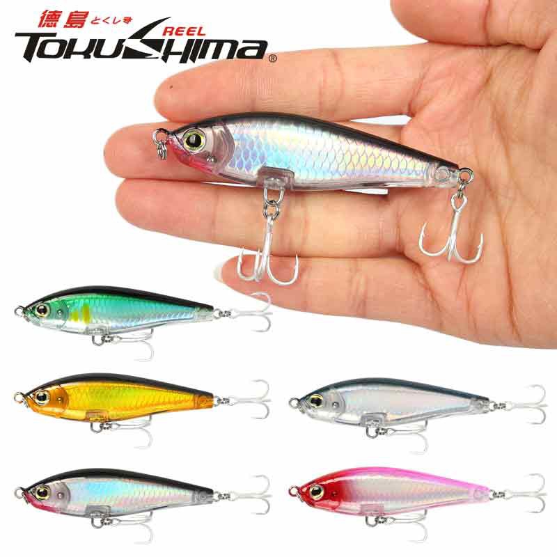 Umpan Pancing Buatan Whopper Plopper Popper relix nusantara Umpan Mancing Umpan Mancing Alat Pancing Kail Pancing Umpan Ikan Top Water Lure Minnow Lure 7.8g/70mm Alat Pancing Murah Umpan Pancing