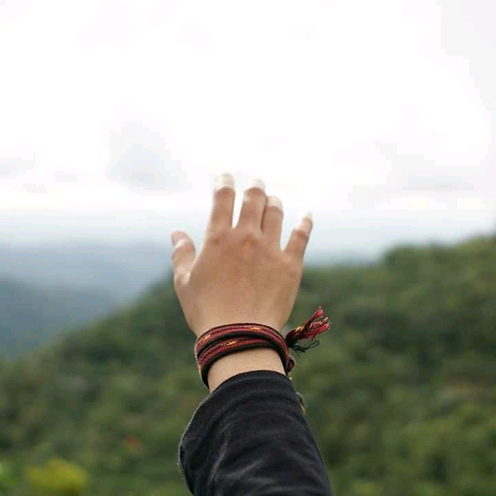 GELANG ETNIK TENUN 2 LILIT / Gelang Kain Motif Khas Pendaki Gunung