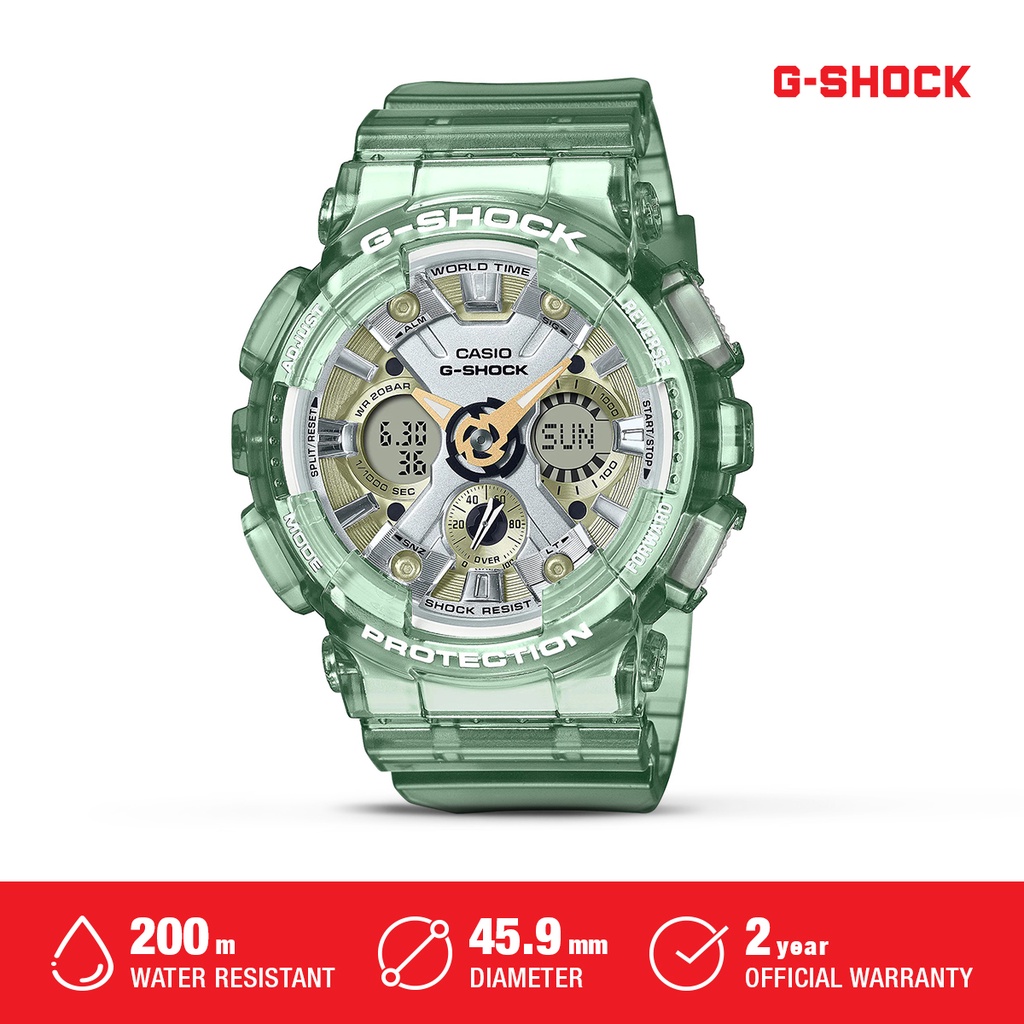Casio G-Shock Jam Tangan Wanita Analog Digital Original GMA-S120GS-3ADR