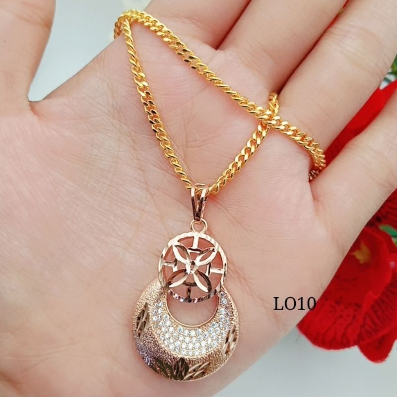 kalung xuping lapis emas