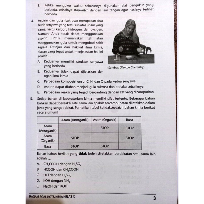 Jitu Hadapi Soal HOTS - Metode Cepat Kuasai Kimia untuk SMA/MA Kelas X, XI, XII-7