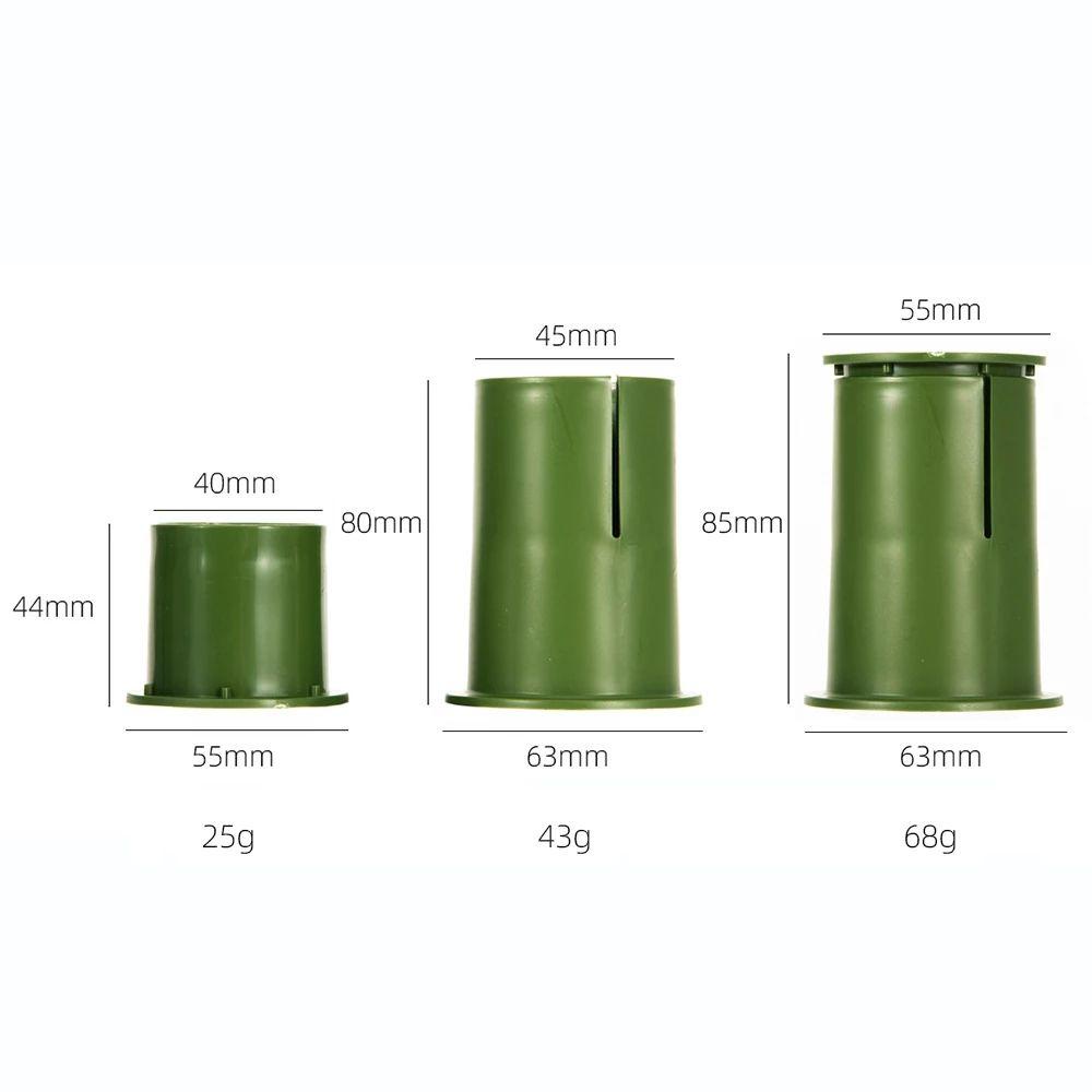 Agustina Umpan Pembentuk Bola Abs63 * 85mm Carp Fishing Bait Alat Pancing Feeder Bait Making