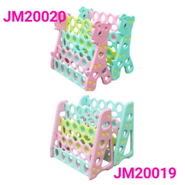 Rak buku anak dewasa plastik